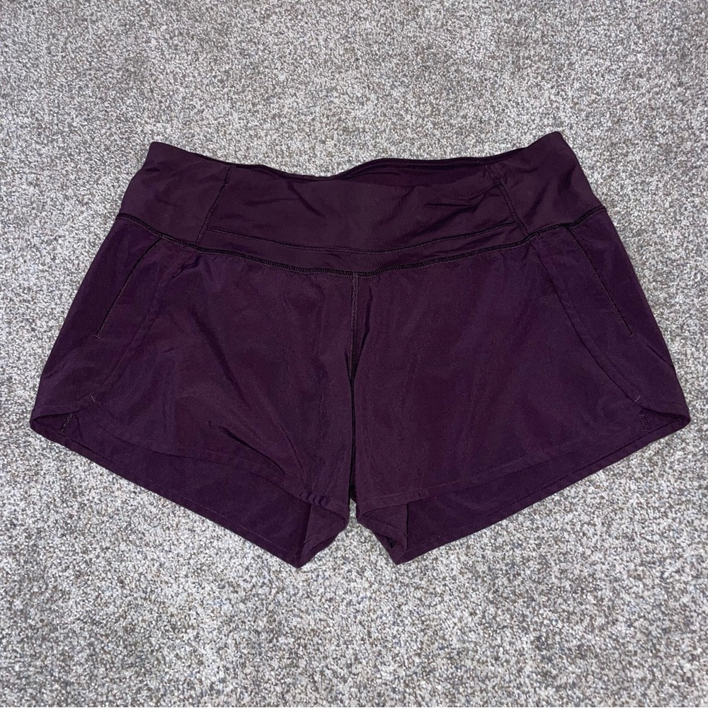 Lululemon Purple Shorts - Size 6